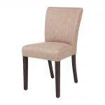 Bolero Contemporary Dining Chair Natural (Pack of 2) GR367