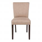 Bolero Contemporary Dining Chair Natural (Pack of 2) GR367