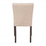 Bolero Contemporary Dining Chair Natural (Pack of 2) GR367