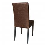 GR368 Bolero Faux Leather Dining Chair Antique Tan (Pack of 2)