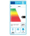 Gram Professional Compact GR400 Stainless Steel Display Fridge