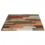 GT171 Werzalit pre-drilled Table Top Blanchas red 