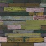 GT184 Werzalit Pre-drilled square table top Blanchas Brown 