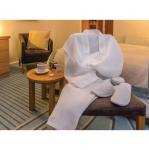 Mitre GT738 Essentials Honeycomb Closed Toe Slipper White