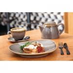 Olympia Kiln Triangular Plate Smoke 230mm - HC384 - Pack of 6