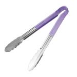 Vogue HC852 Colour Coded Serving Tong Purple 300mm