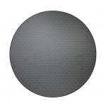 Werzalit Round Table Top Black Rattan