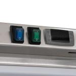 Blizzard HSG40 Stainless Steel Single Door Display Refrigerator