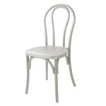 Bolero HW288 Soho Bentwood Style Resin Chairs Limewash (4 Pack)