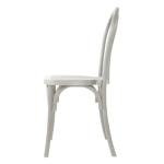 Bolero HW288 Soho Bentwood Style Resin Chairs Limewash (4 Pack)