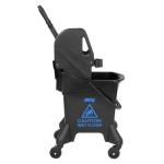 Jantex HW639 20Ltr Tall Mop Bucket and Wringer Blue Print