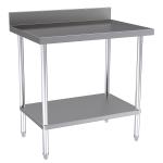 Hallco HWB 650mm Deep Stainless-Steel Wall Table � 1 Undershelf