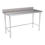 Hallco HWBLB 650mm Deep Stainless-Steel Wall Table � No Undershelf