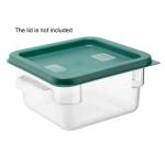 Hygiplas HY400 Polycarbonate Square Storage Container 1.5Ltr