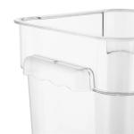 Hygiplas HY401 Polycarbonate Square Storage Container 3.5Ltr