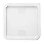Hygiplas HY417 Square Food Storage Container Lid White Medium