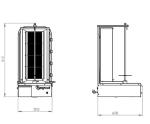 EasyCut I3G Short Integrated Gas Kebab Machine N/LPG
