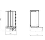 EasyCut I4E Integrated Electric Kebab Machine