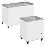 Tefcold IC200SC Sliding Flat Glass Lid Chest Freezer - 191 Litre