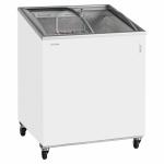 Tefcold IC201SCEB Sliding Curved & Angled Lid Chest Freezer - 176 Litre