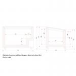 Tefcold IC201SCEB Sliding Curved & Angled Lid Chest Freezer - 176 Litre