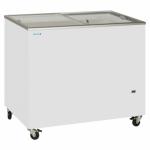 Tefcold IC300SC Commercial Sliding Flat Glass Lid Chest Freezer - 296 Litre