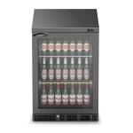 IMC Mistral M60 Premium Black Undercounter Single Door Bottle Cooler