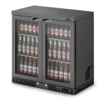 IMC Mistral M90 Premium Black Undercounter Double Door Bottle Cooler