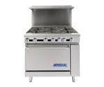 Imperial IR6 6 Burner Gas Oven 