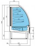 Infrico VBR-R Refrigerated Patisserie Display Unit Range