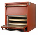 Italforni IT2+2/R Rustic Finish  Twin Door Pizza Oven 4 x 20 Pizza Capacity.