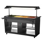 Buffalo JA179 Heated Buffet Bar Black