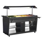 Buffalo JA179 Heated Buffet Bar Black