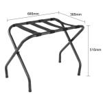 Bolero Luggae Rack Black