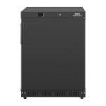 Nisbets Essentials JB197 Under Counter Fridge Black 150Ltr
