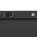 Nisbets Essentials JB197 Under Counter Fridge Black 150Ltr