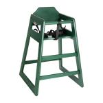 Bolero JB368 Wooden Highchair Forest Green