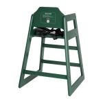 Bolero JB368 Wooden Highchair Forest Green