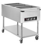 Buffalo JB984 Mobile Bain Marie Trolley 3x 1/1GN