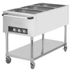 Buffalo JB984 Mobile Bain Marie Trolley 3x 1/1GN