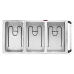 Buffalo JB984 Mobile Bain Marie Trolley 3x 1/1GN