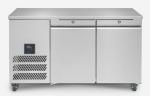 Williams HJC2-SA Jade Commercial 2 Door Refrigerated Prep Counter