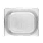 Vogue K845 Stainless Steel Perforated 1/2 Gastronorm Tray 100mm