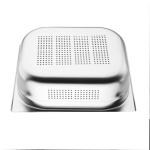 Vogue K845 Stainless Steel Perforated 1/2 Gastronorm Tray 100mm