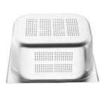 Vogue K846 Stainless Steel Perforated 1/2 Gastronorm Pan 150mm