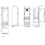 Koldbox KB350 Commercial Single Door 350ltr Drinks Merchandiser