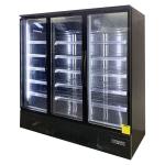 Koolmax 2000 Litre (1260 Useable) Triple Door Glass Display Freezer - KMF2000