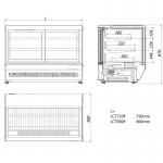 Interlevin LCT750F Flat Countertop Display 