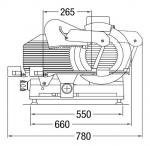 Metcalfe NSV300HD Commercial Heavy Duty Vertical Slicer - 300mm Blade