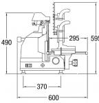 Metcalfe NSV300HD Commercial Heavy Duty Vertical Slicer - 300mm Blade